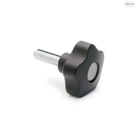 Zinc-plated Steel Threaded Stud, With Cap, VCT.40 P-M8x16-C3